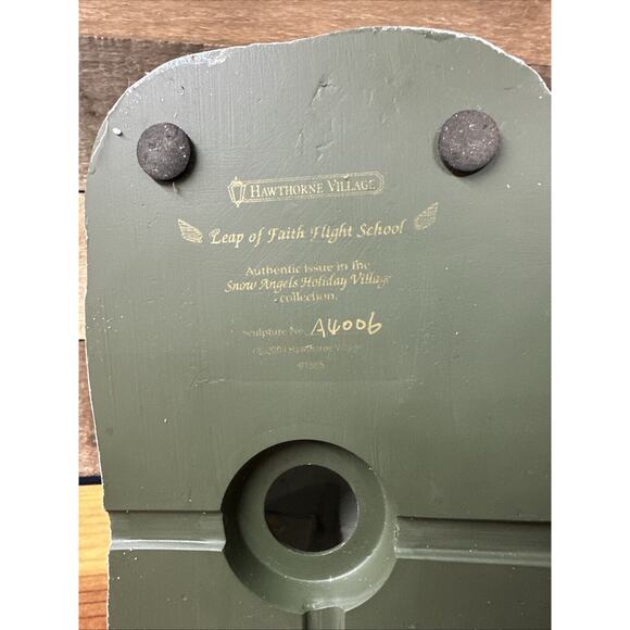 "Leap of Faith Flight School" Snow Angels Holiday Village Hawthorne COA - Picture 7 of 9